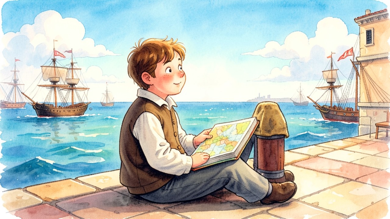 Cristóbal Colón y el Misterio del Mar Infinito
