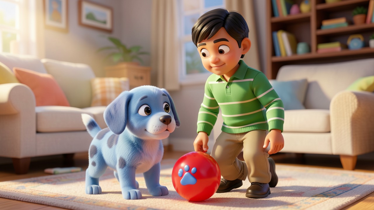 ¡Vamos a buscar pistas con Blue!