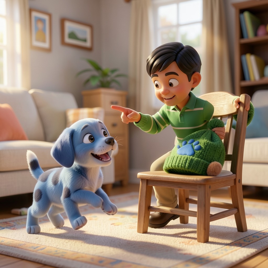 ¡Vamos a buscar pistas con Blue! - ilustración 1
