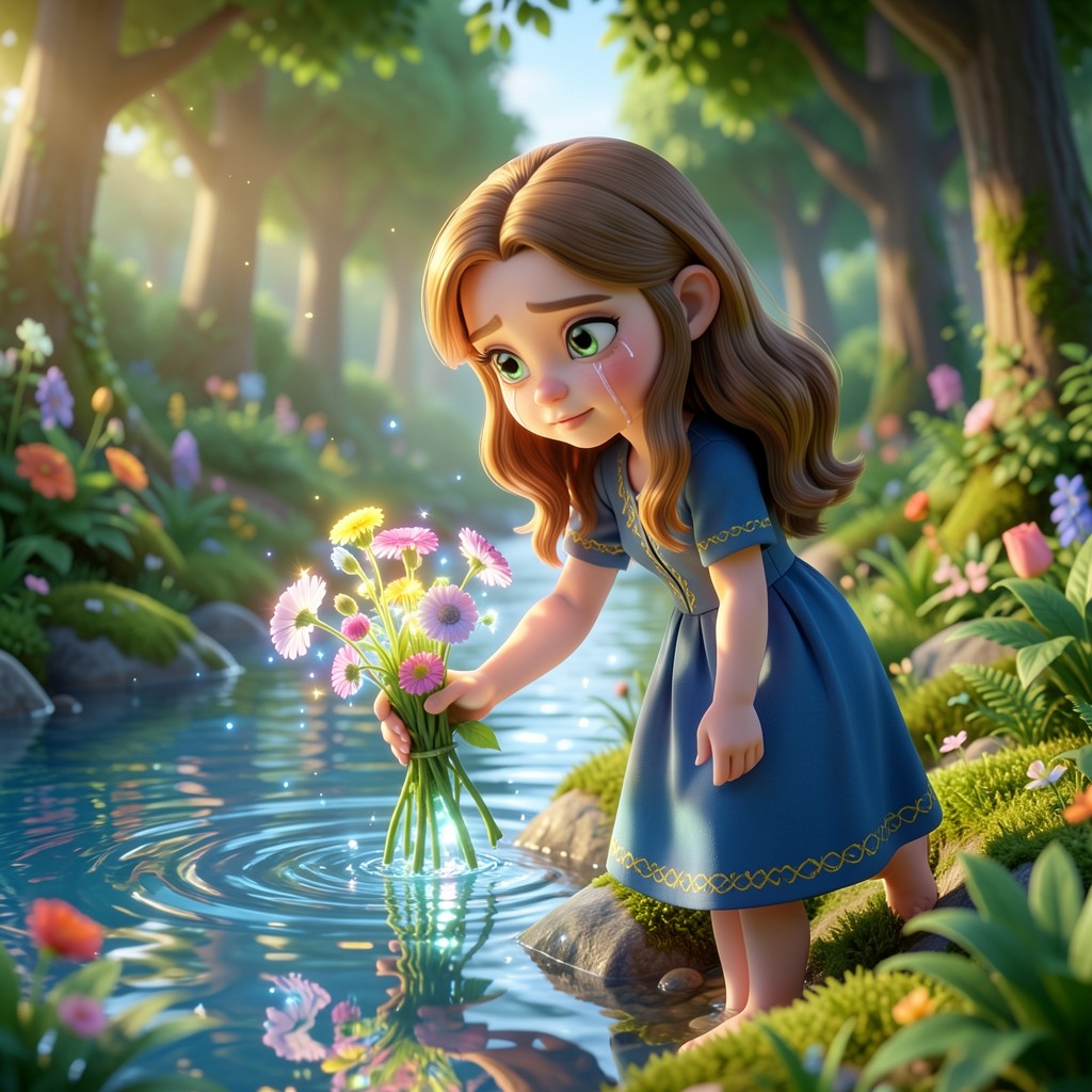 Valentina y el Jardín del Corazón Valiente - ilustración 1