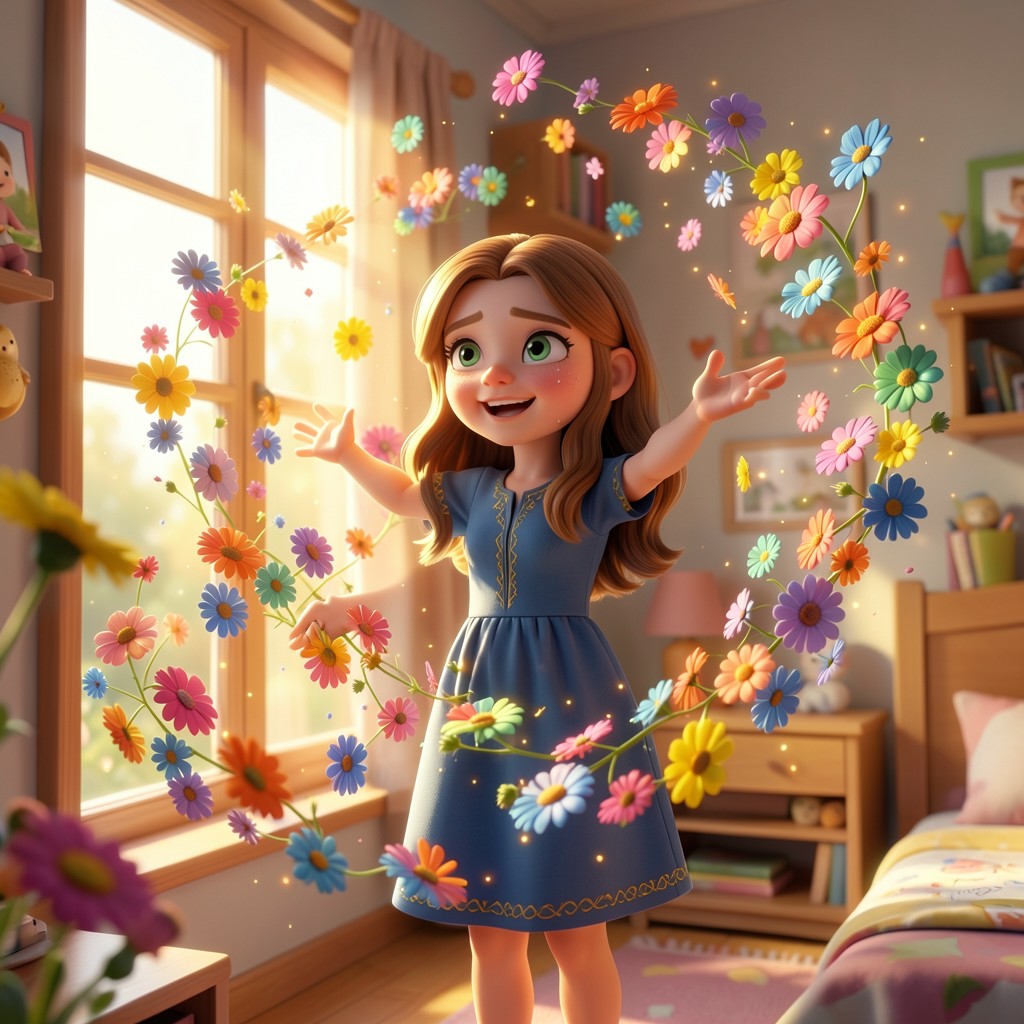 Valentina y el Jardín del Corazón Valiente - ilustración 2