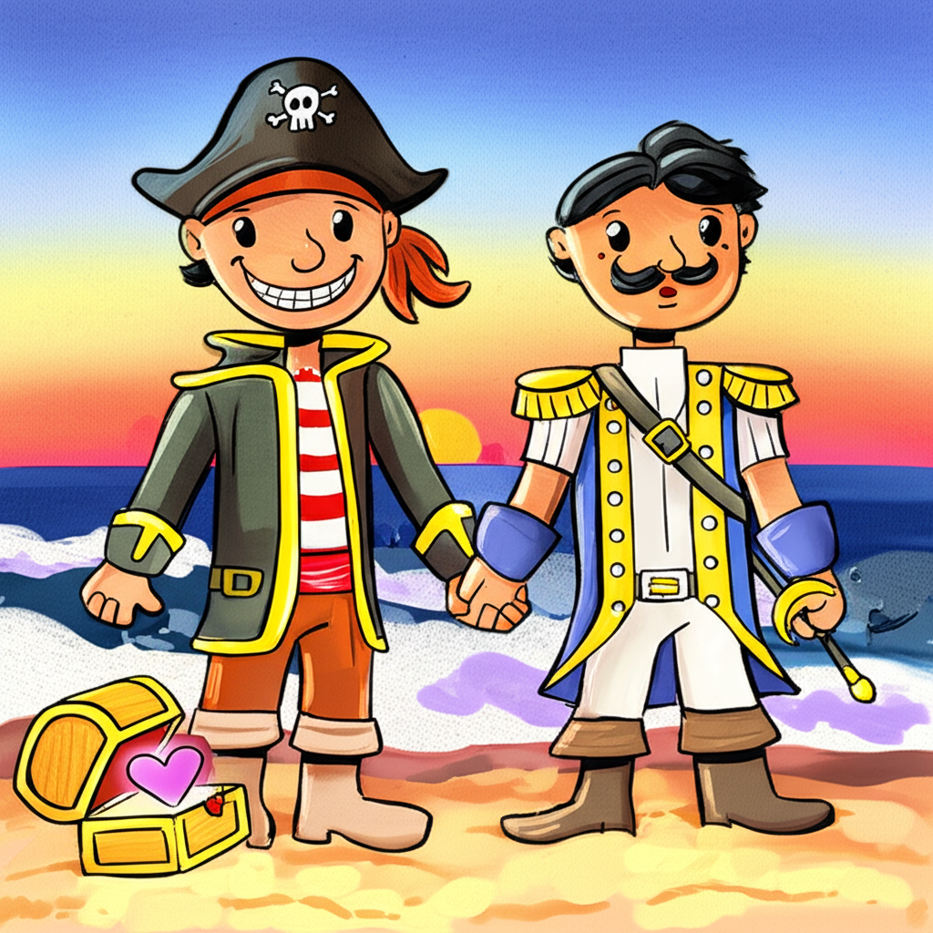 ¡Matías el Pirata y el Tesoro del Amor!