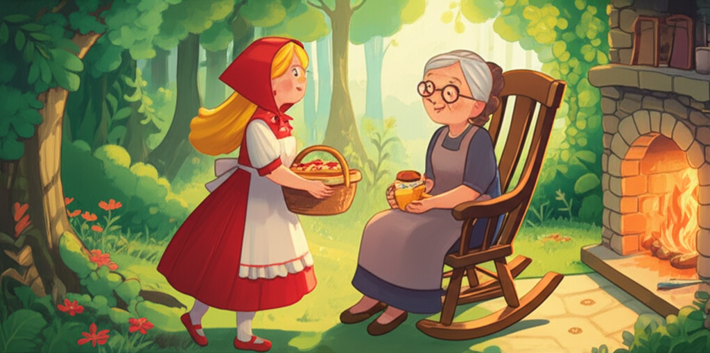 Caperucita Roja y el Pastel Mágico de la Abuela