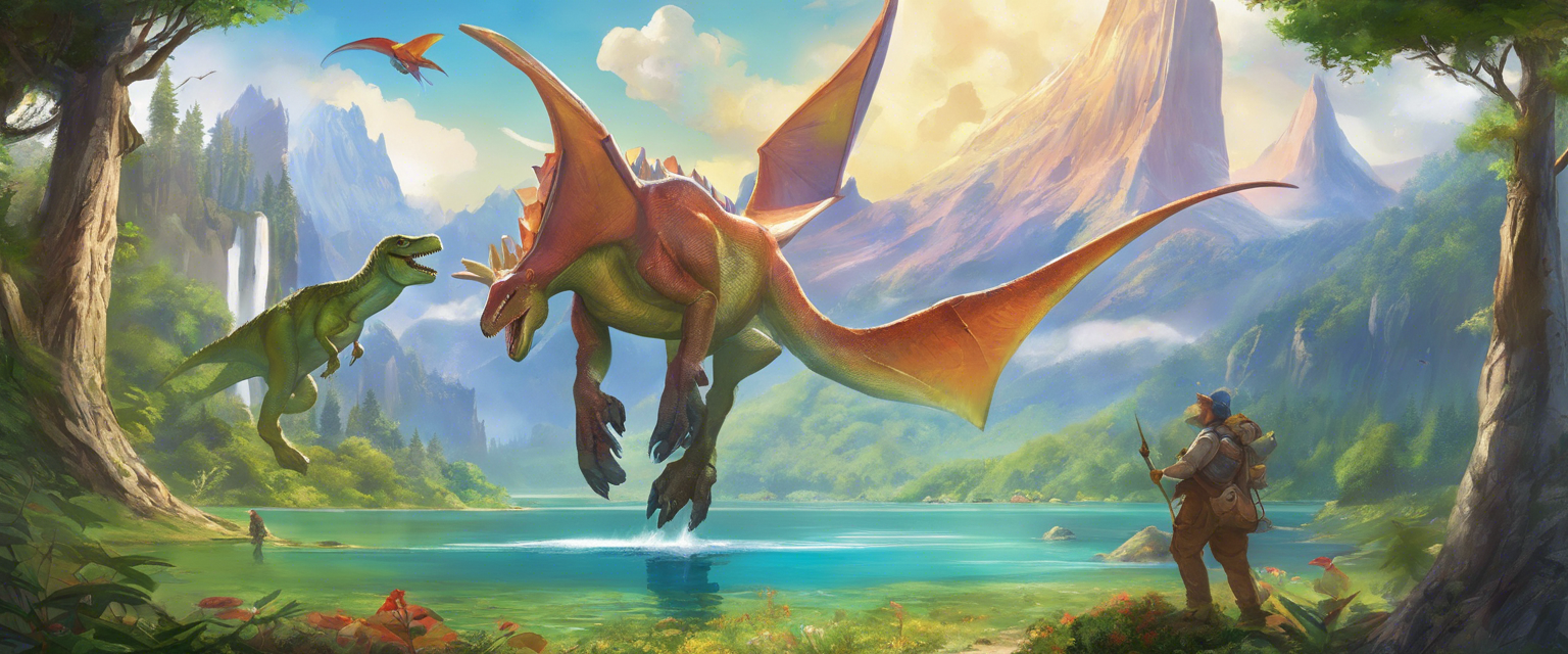 El viaje de Dino, el dinosaurio volador