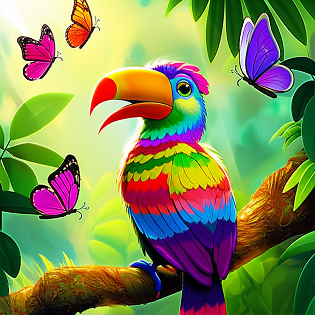¡Tomás el Tucán Descubre el Tesoro de la Selva Parlante!