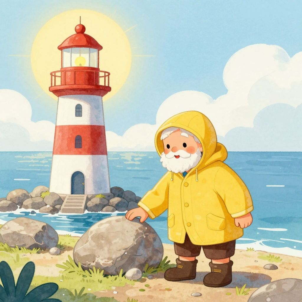 Der kleine Leuchtturm an der Nordsee - Illustration 2