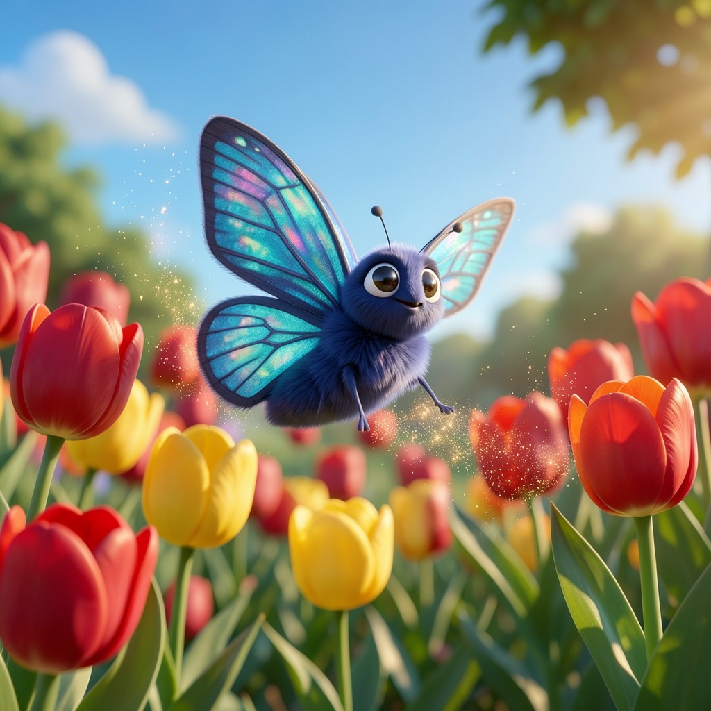 El Vuelo de la Mariposa Maya - ilustración 1