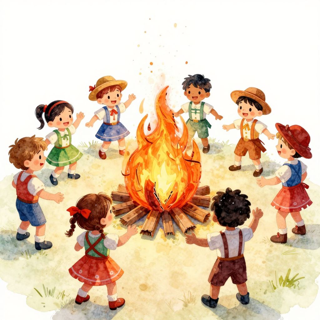 A Festa Junina do Bairro - ilustração 1