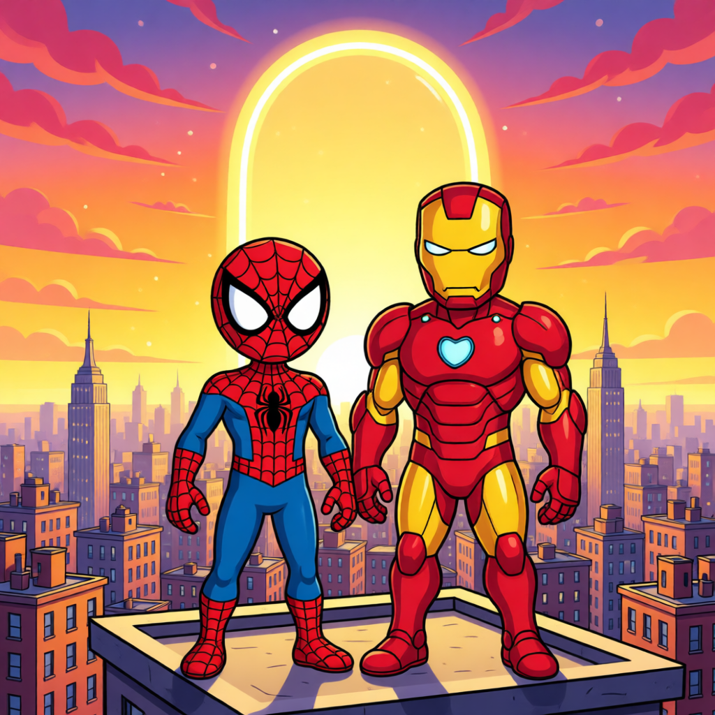 Spider-Man y Iron Man: El Rescate de la Era de los Dinosaurios - ilustración 2