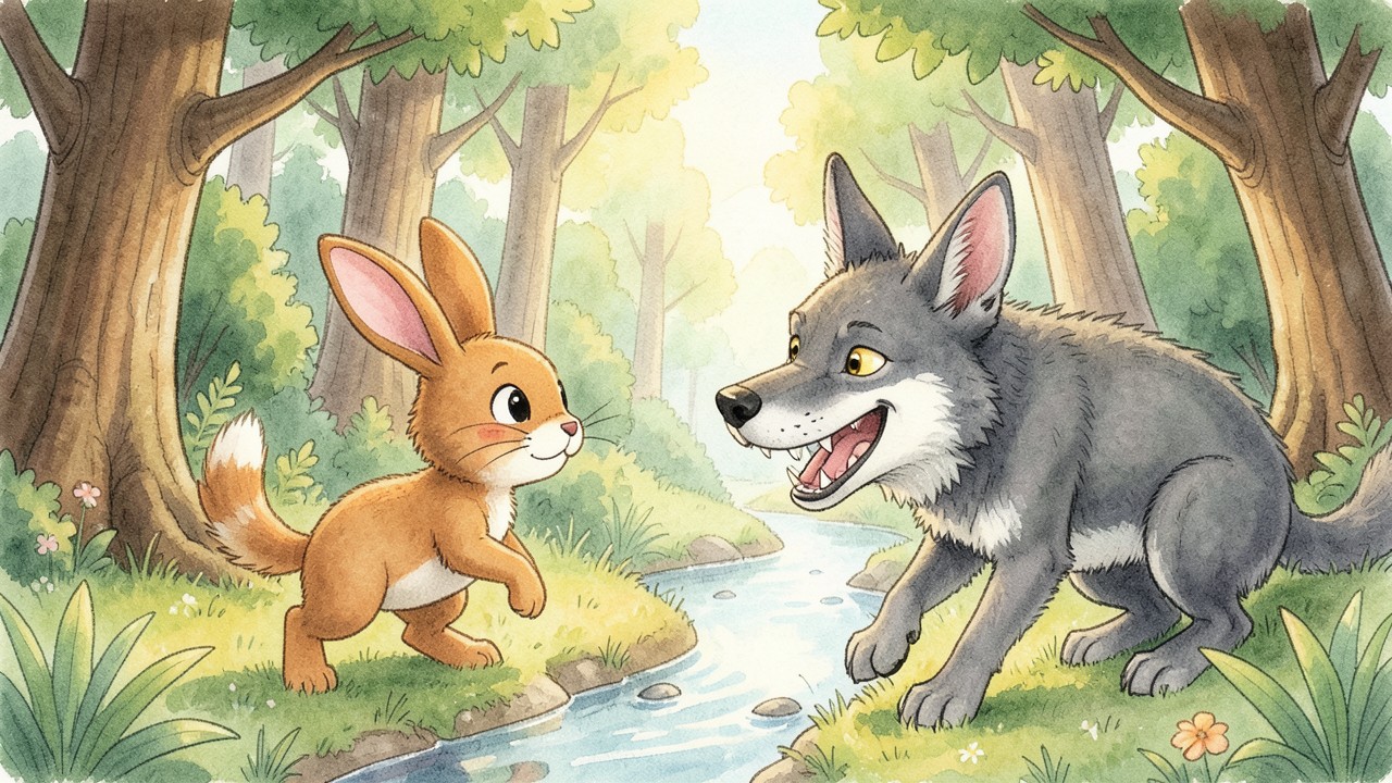 Las Aventuras del Conejo Saltarín y el Lobo Astuto